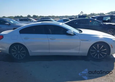 2016 BMW 650I Gran Coupe from USA, damaged, VIN WBA6D4C50GD977359